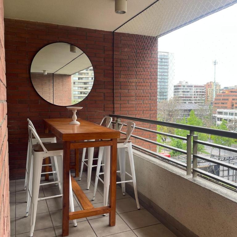 2D2B Metro Esc Militar, Parque Arauco, Costanera Center, Full Equipado - Two-Room Apartment - 4