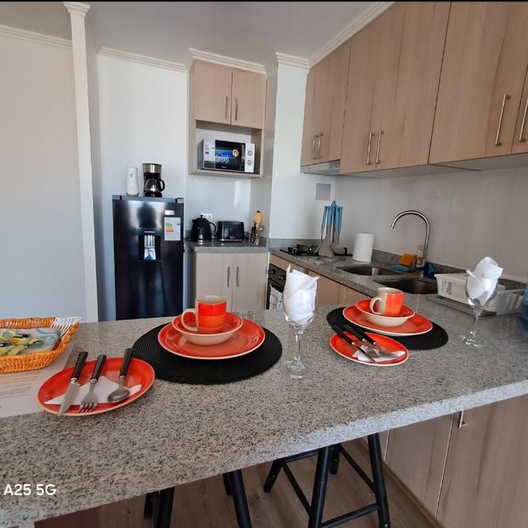 Hermosa vista al mar II dpto Sector Sur Llacolen - One-Bedroom Apartment - 31