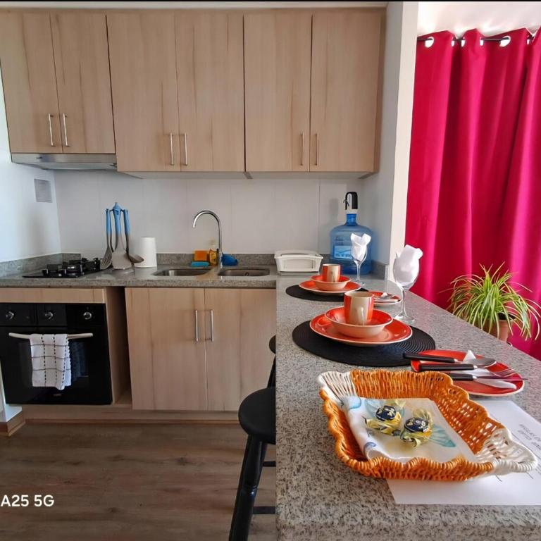 Hermosa vista al mar II dpto Sector Sur Llacolen - One-Bedroom Apartment - 28