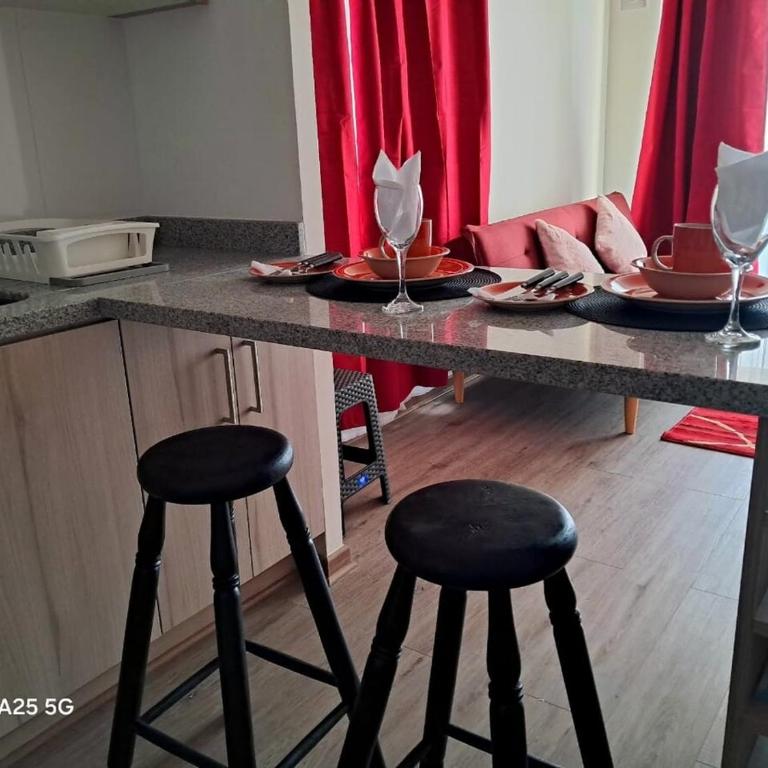 Hermosa vista al mar II dpto Sector Sur Llacolen - One-Bedroom Apartment - 23