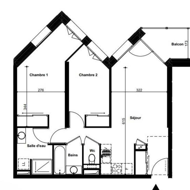 Appartement 3 Pièces, Valmorel, 6 Pers., Parking - FR-1-291-1041 - Apartment - 2