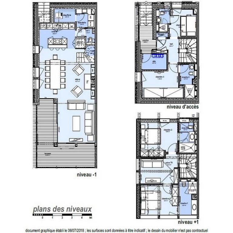 Chalet luxueux, accès direct aux pistes, parking et WIFI inclus - FR-1-344-773 - Chalet - 6