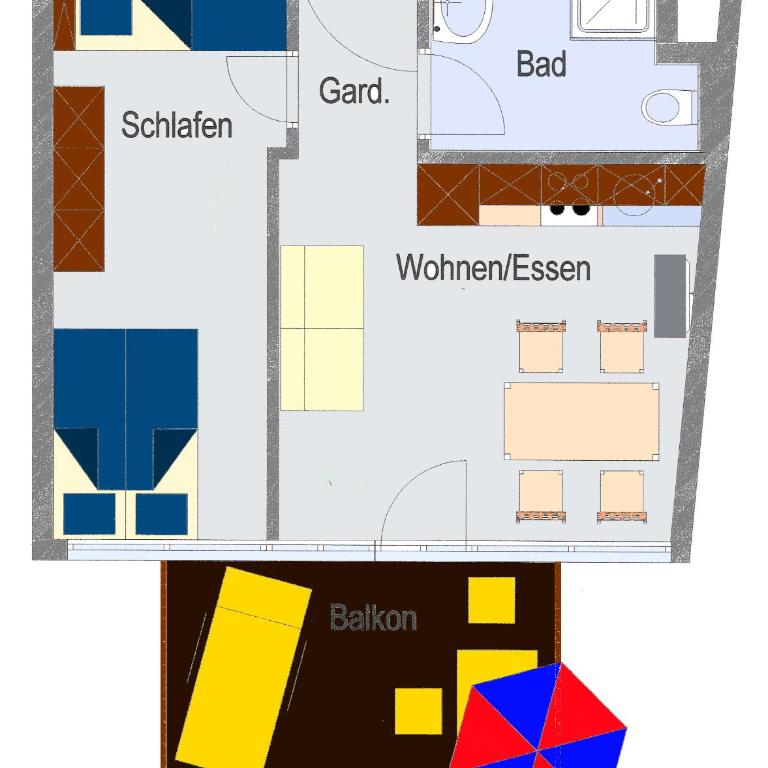 Appartments Urmonti - Appartement 1 Chambre - 1