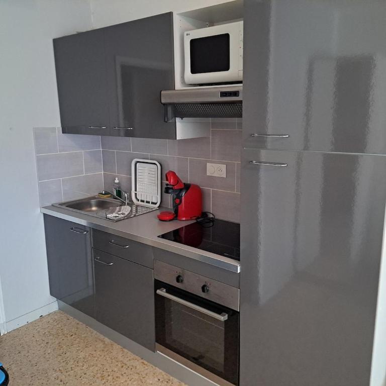Cap City, modeste rez-de-jardin 500m plage et du Port - Apartment mit 1 Schlafzimmer - 2