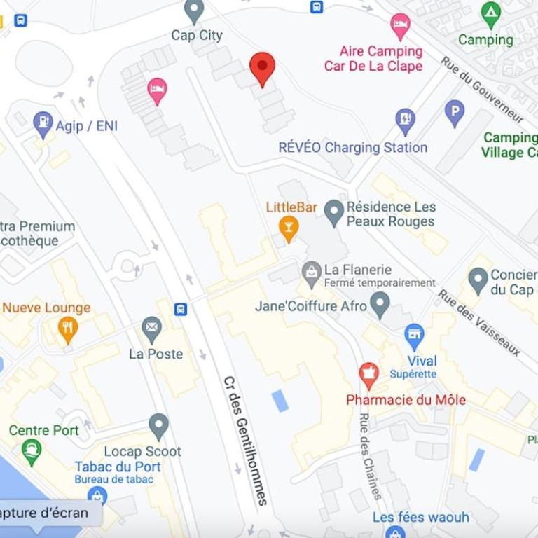 Cap City, modeste rez-de-jardin 500m plage et du Port - Apartment mit 1 Schlafzimmer - 3