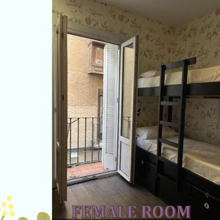 Oasis Backpackers' Toledo - Cama en habitación femenina compartida de 4 camas - 1