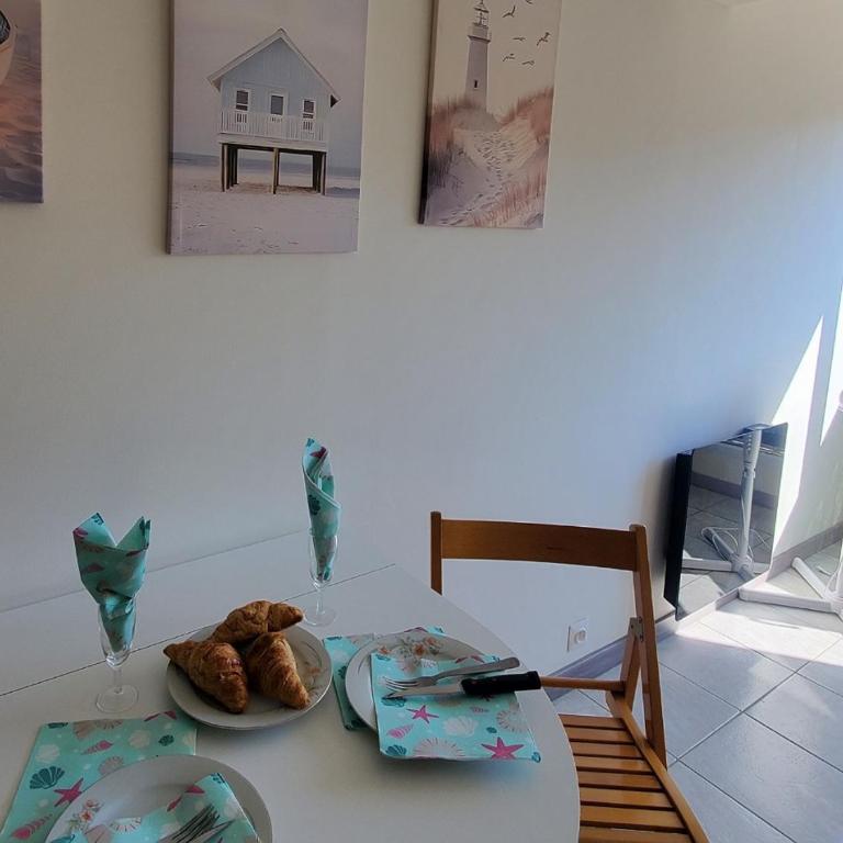 A 100m de la plage A5, etage 1 - Apartment mit 1 Schlafzimmer - 15