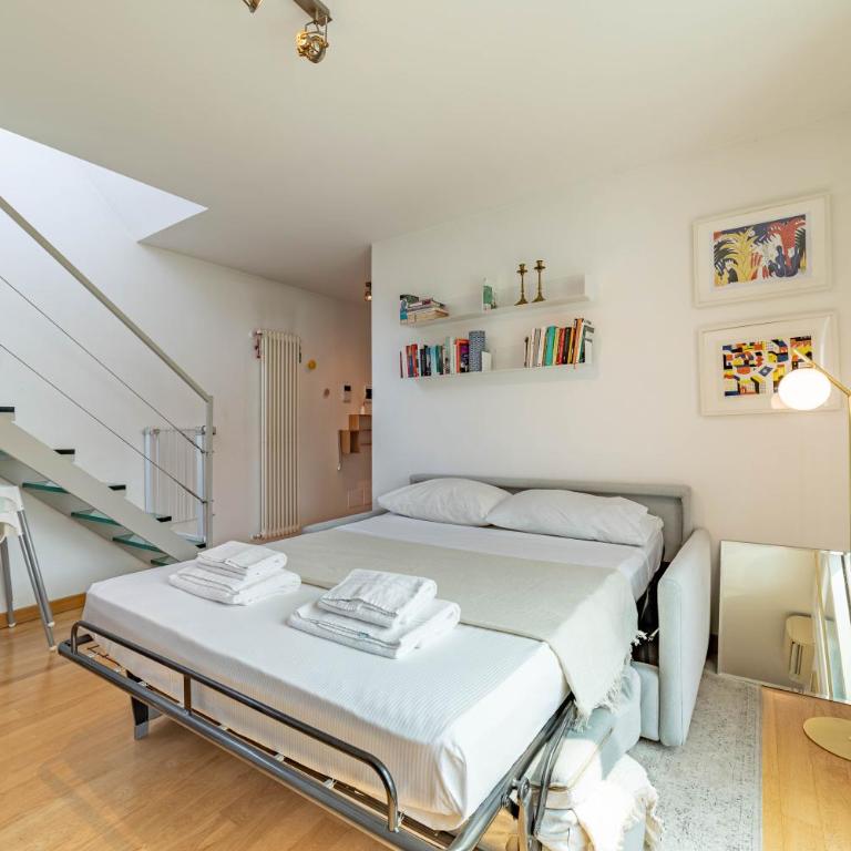 10' Navigli, Penthouse with Panoramic View Milan - Appartamento con 2 Camere da Letto e Terrazza - 17