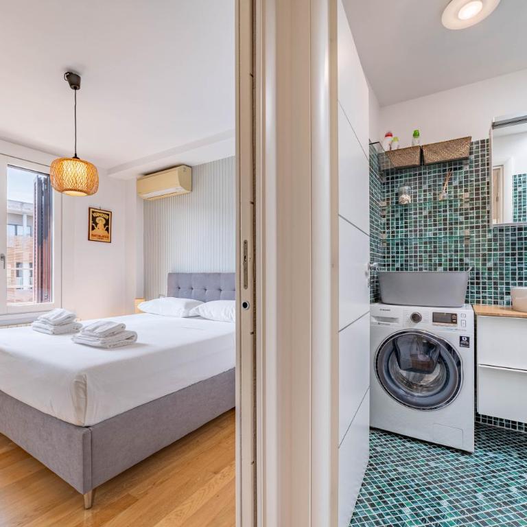 10' Navigli, Penthouse with Panoramic View Milan - Appartamento con 2 Camere da Letto e Terrazza - 12