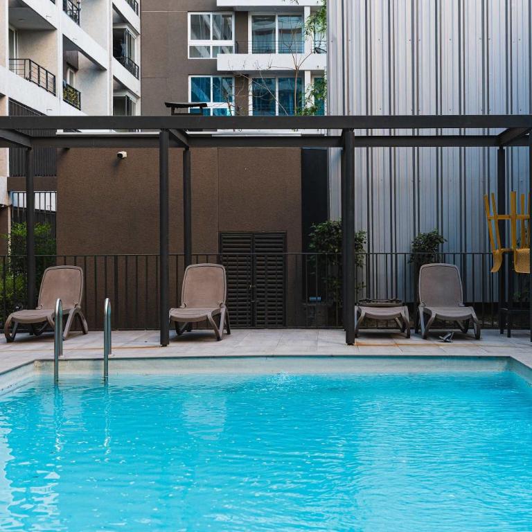 HOM l WiFi, AA, Piscina, Parking, Gym, ChapaDigital - Apartment - 44