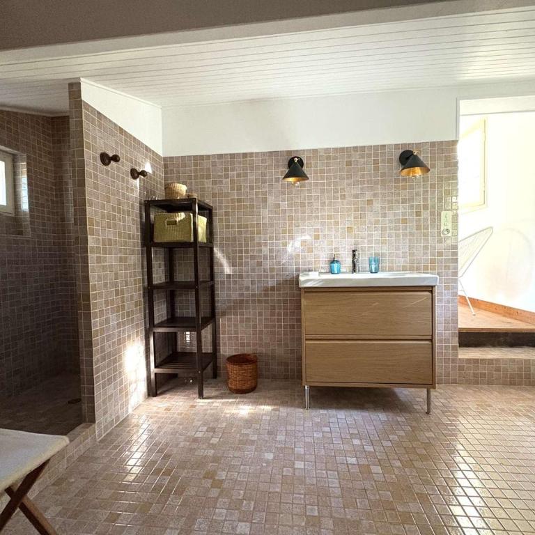 Villa familiale au calme avec jardin clos, proche océan et bassin, 8 personnes - Villa 3 Chambres - 18