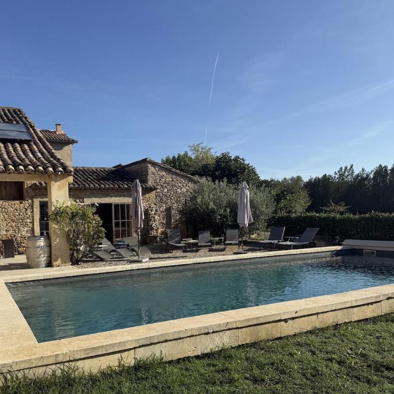 Mas Provençal avec piscine à Gordes - Villa avec Piscine Privée - 66