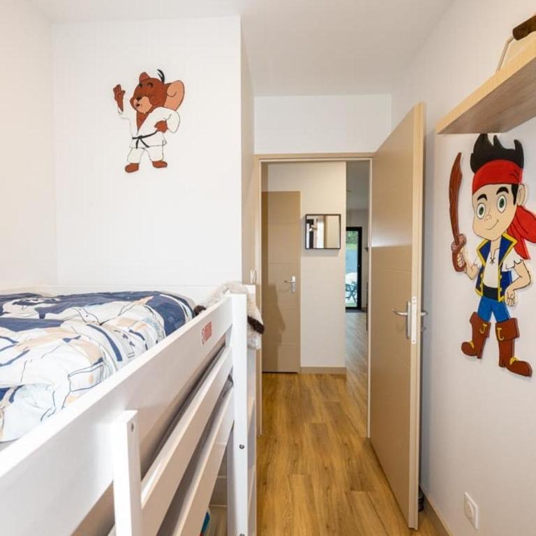Gîte Le Parmé' nid 3 lits parking privé terrasse - Appartement 2 Chambres avec Terrasse - 26