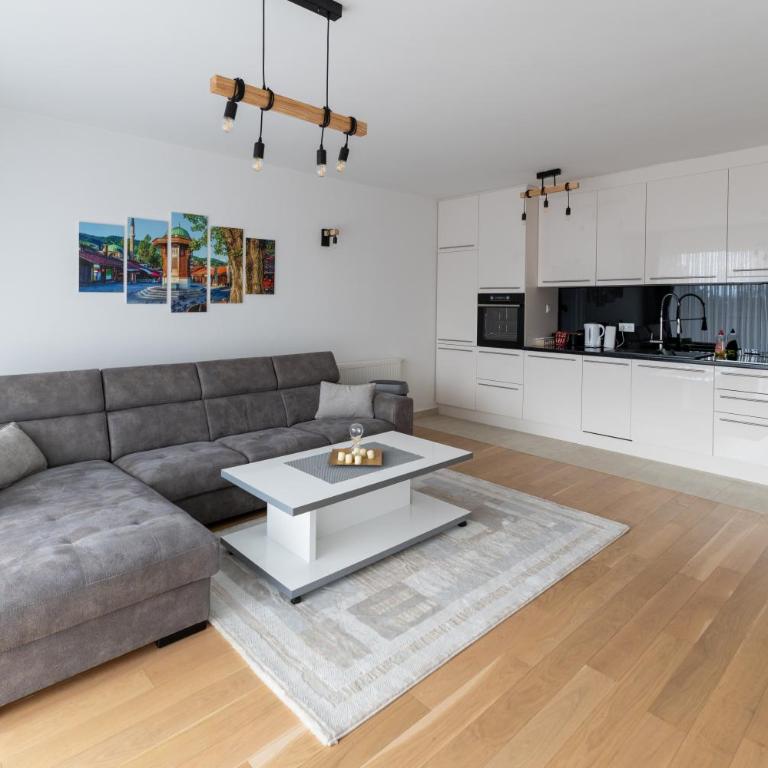 LIA001 Ilidža, Sarajevo - Two-Bedroom Apartment with Mountain View - 1