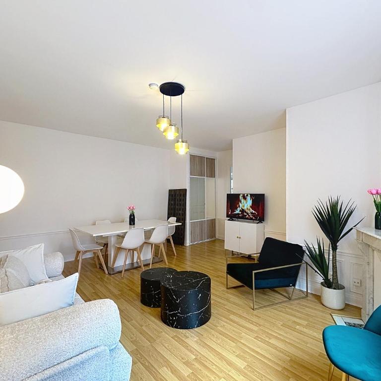 Saint Jacques - Appartement 2 Chambres - Cathédrale 3 min - Centre - Reims - Apartment mit 2 Schlafzimmern - 16