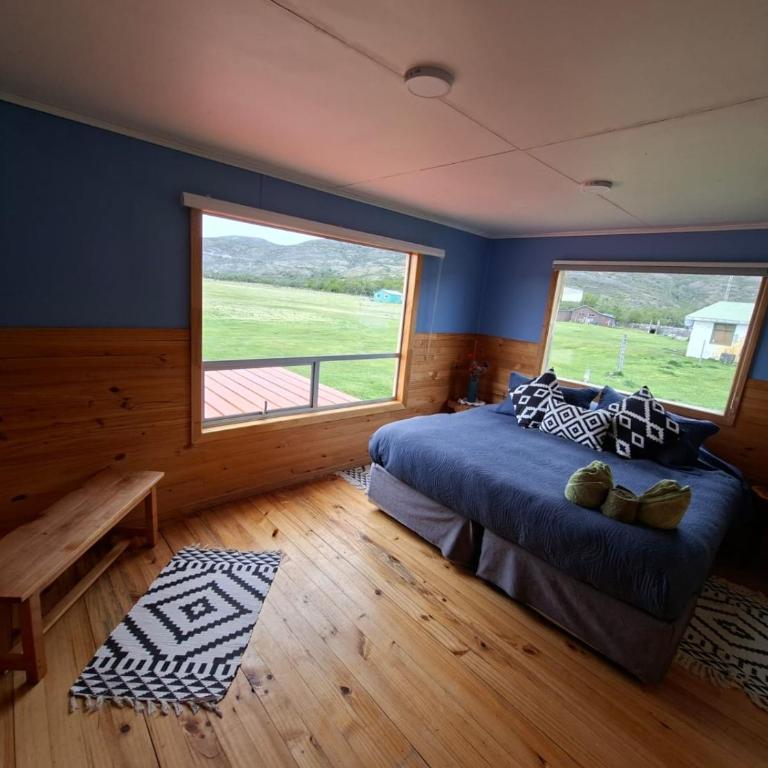 Vista al Paine - Refugio de Aventura - Double Room with Private External Bathroom - 1