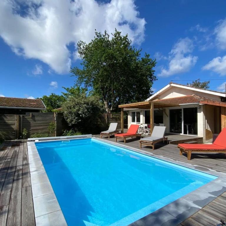 Maison Des Lauriers à Andernos with heated pool - Casa Vacanze - 1