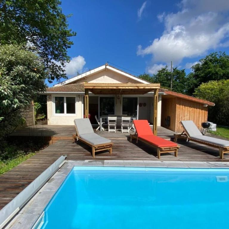 Maison Des Lauriers à Andernos with heated pool - Casa Vacanze - 6