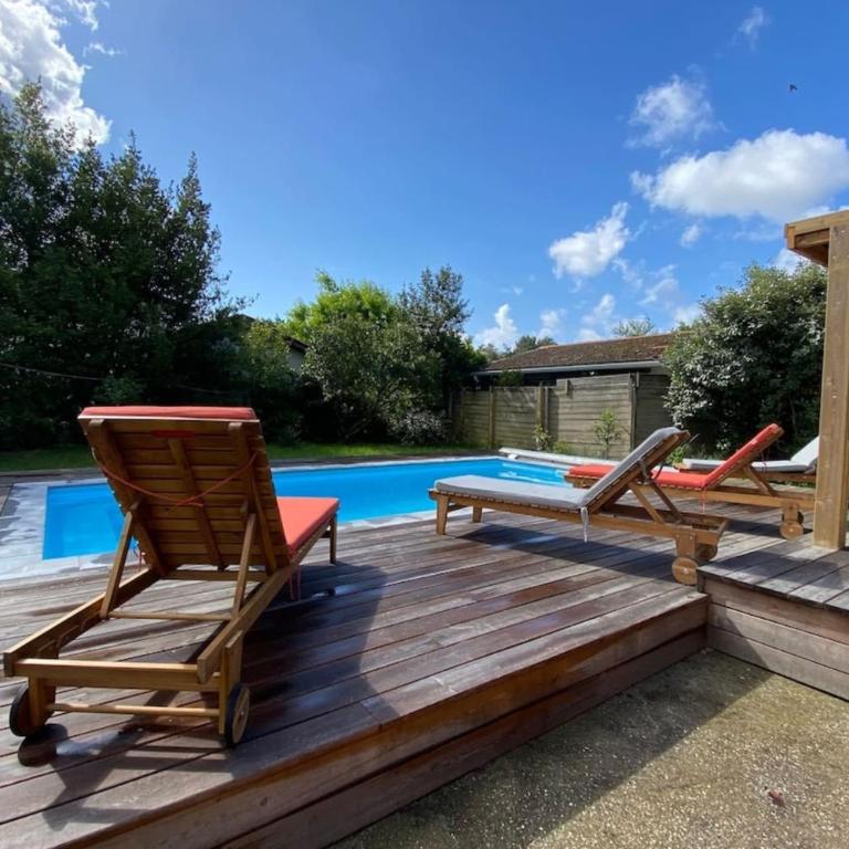 Maison Des Lauriers à Andernos with heated pool - Casa Vacanze - 8