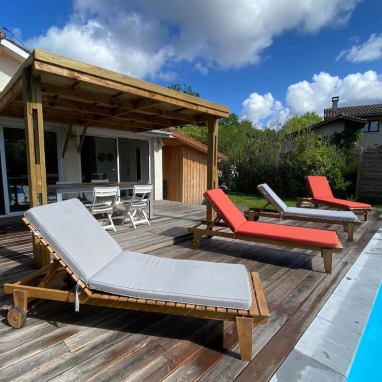 Maison Des Lauriers à Andernos with heated pool - Casa Vacanze - 11