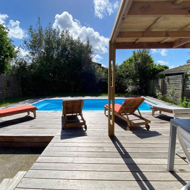 Maison Des Lauriers à Andernos with heated pool - Casa Vacanze - 13