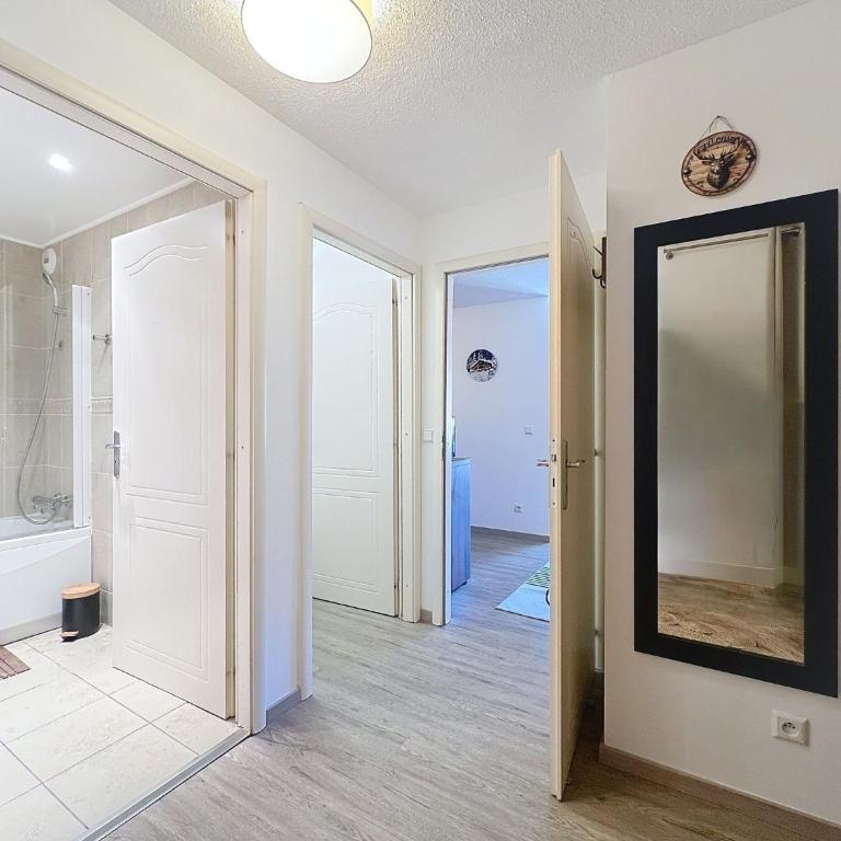 Isola 2000 T2 lumineux avec balcon, vue montagne, proche pistes - Appartement 1 Chambre avec Vue - 3