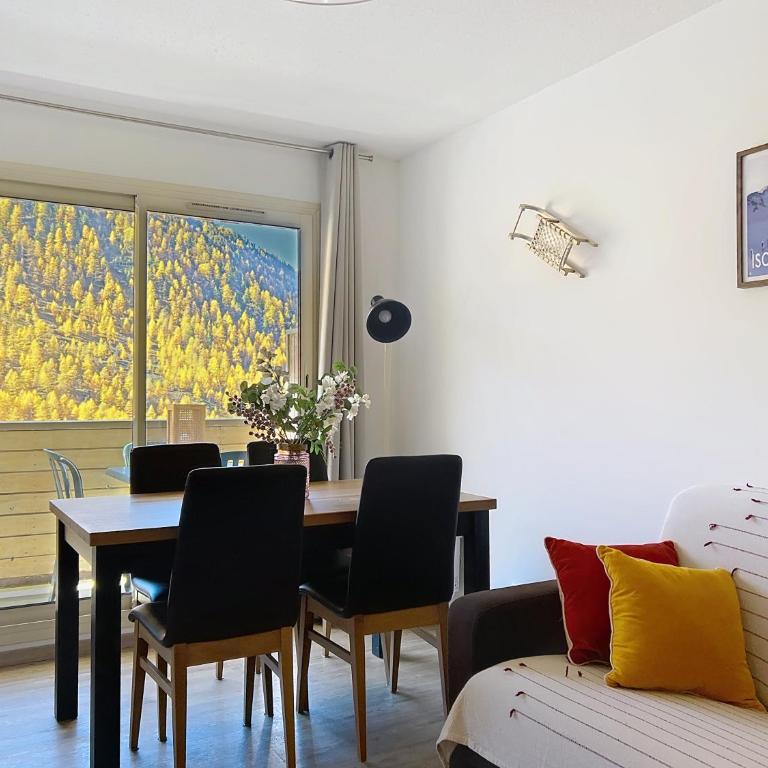 Isola 2000 T2 lumineux avec balcon, vue montagne, proche pistes - Appartement 1 Chambre avec Vue - 5