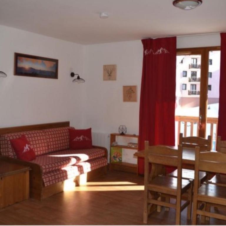 Appartement 6 personnes Valmeinier 1800, centre station & vue pistes - Appartement 2 Chambres avec Vue sur la Montagne - 2