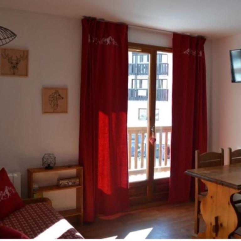 Appartement 6 personnes Valmeinier 1800, centre station & vue pistes - Appartement 2 Chambres avec Vue sur la Montagne - 3