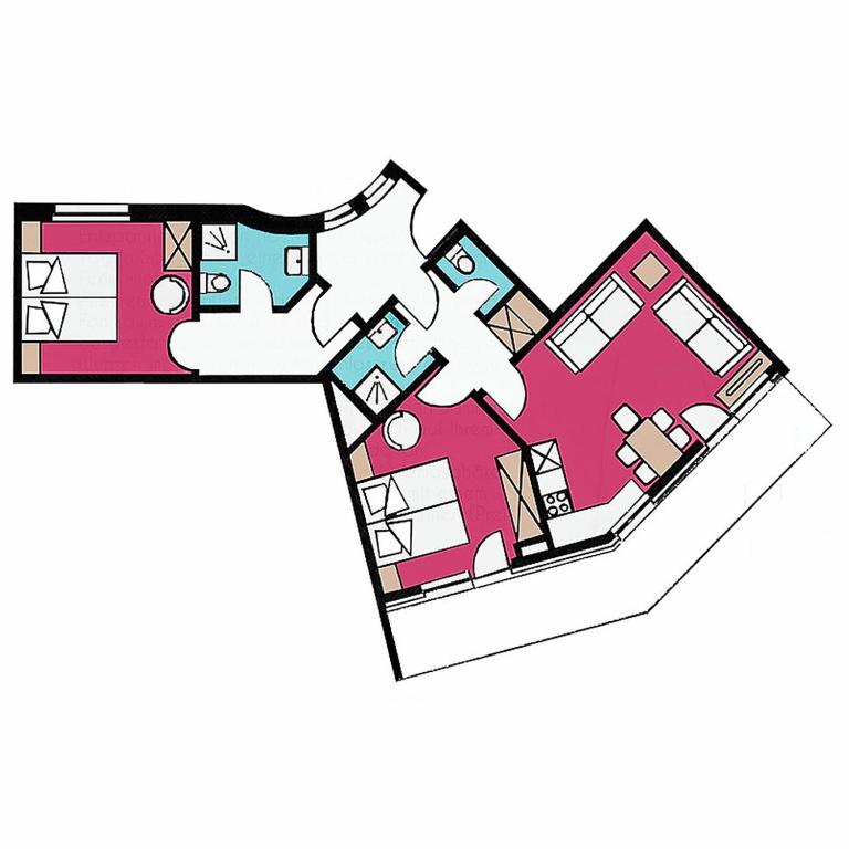 Apartment Alouette - Superior Apartment mit 2 Schlafzimmern - 4