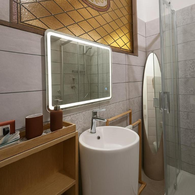 Antica Residenza del Corso Viterbo appartamento Vittorio Emanuele - centro storico - Appartamento con 1 Camera da Letto - 22