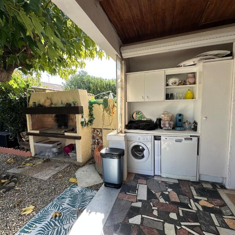 Maison proche de la mer très bien équipée avec climatisation - Maison 2 Chambres - 4