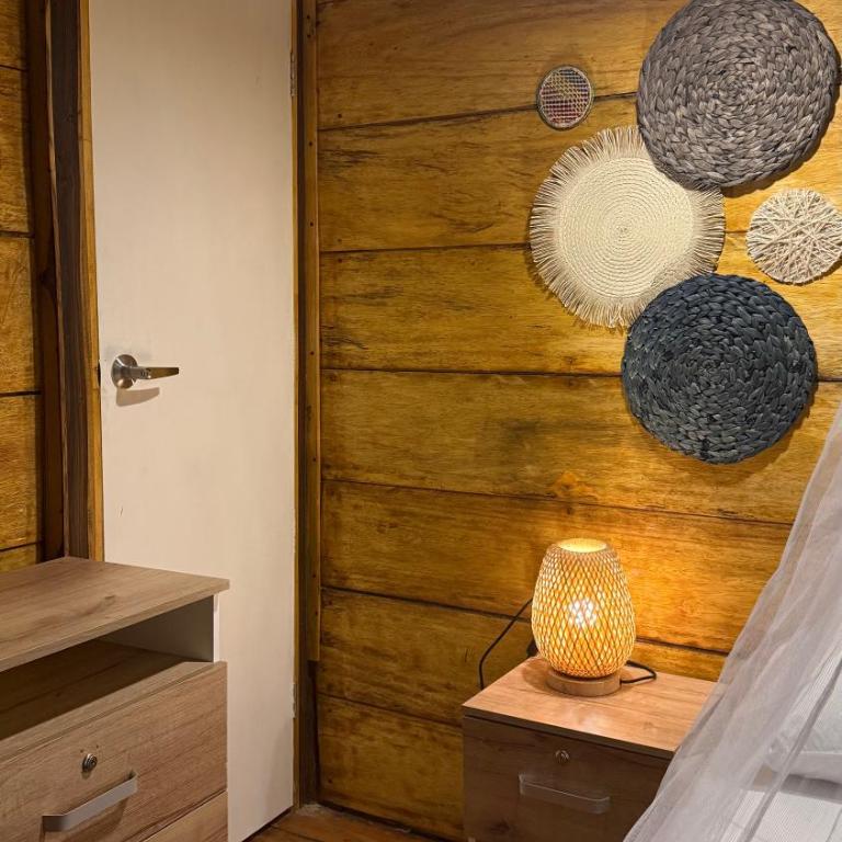 El Almendrón Beach Hostel - Habitación Doble con vistas a la montaña - 10