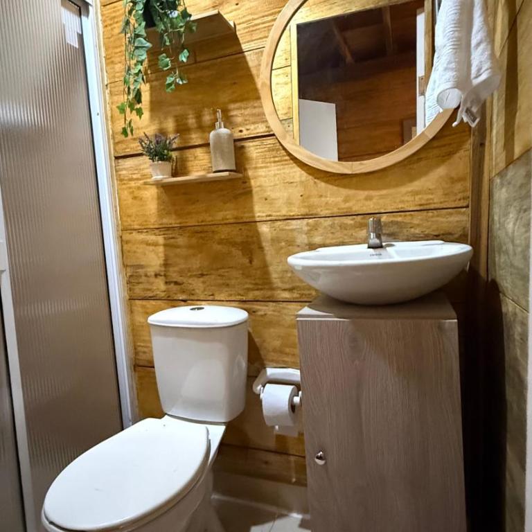 El Almendrón Beach Hostel - Habitación Doble con vistas al mar - 5