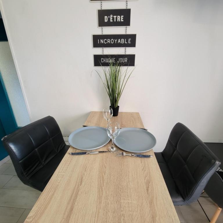 Appartement tout équipé avec terrasse à 600m du centre thermal - Appartement - Rez-de-Chaussée - 2