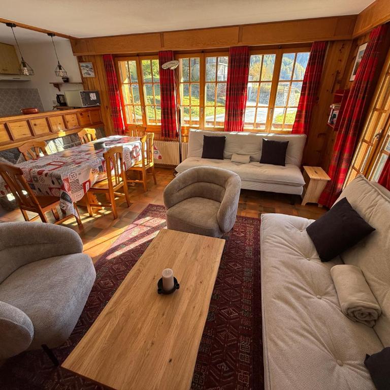 Appartement Églantier - Apartment mit 3 Schlafzimmern und Bergblick - 17