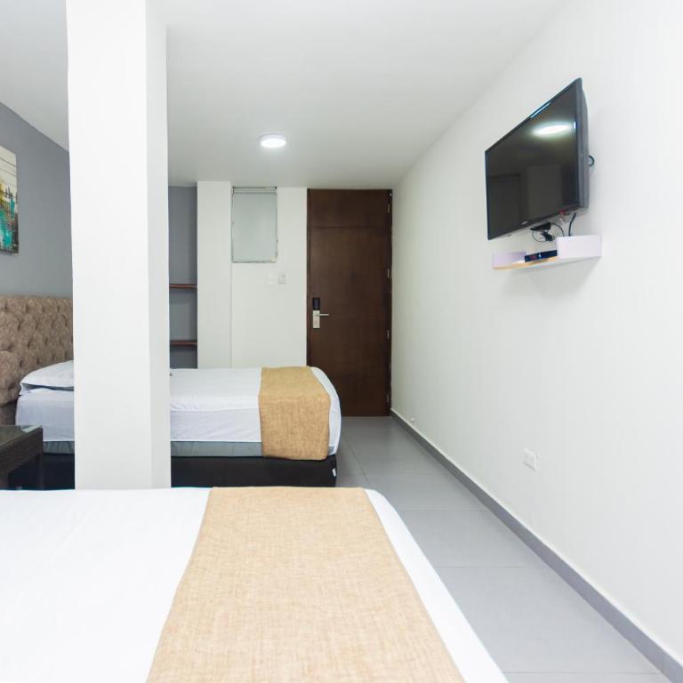 Hotel Med Suites 94 - Habitación Doble Estándar - 2 camas - 2