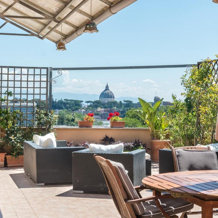 Vatican-Metro A Panoramic Penthouse with Jacuzzi - Appartamento con 1 Camera da Letto - 20