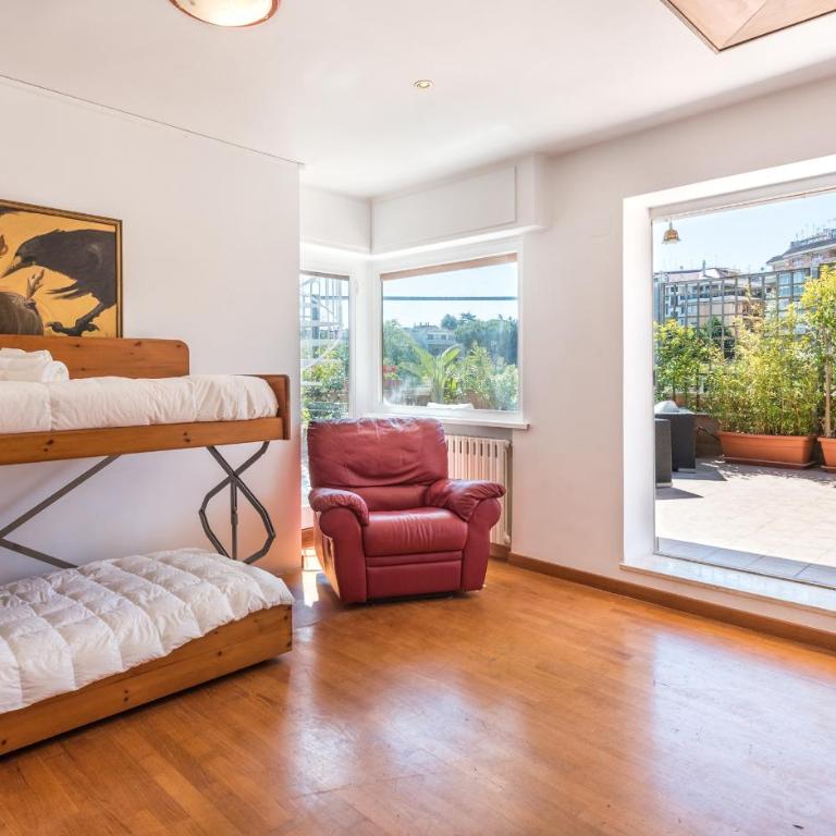 Vatican-Metro A Panoramic Penthouse with Jacuzzi - Appartamento con 1 Camera da Letto - 10