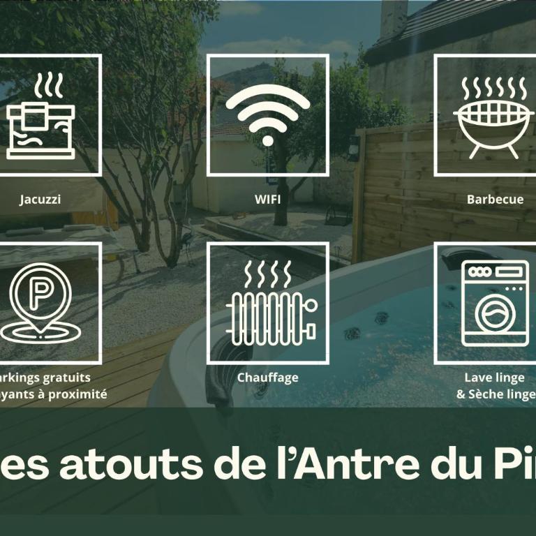 L'Antre du Pin - Maison 1 Chambre - 15