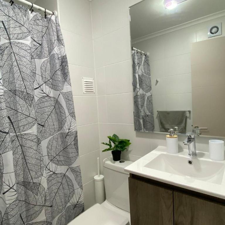 acogedor departamento a pasos del faro y humedal - Apartamento de 1 dormitorio - 5