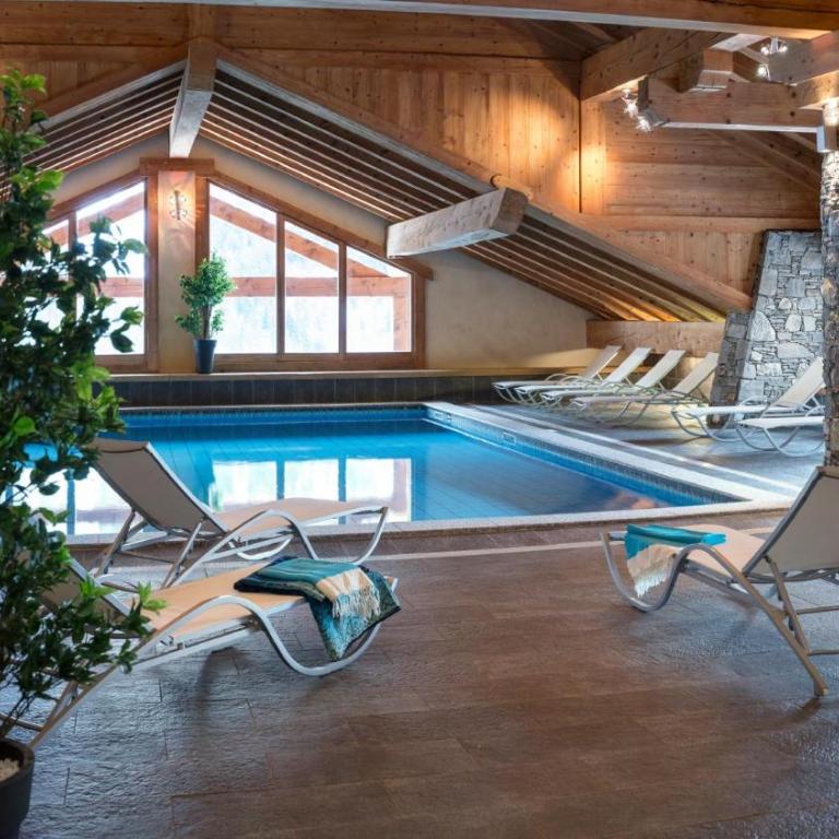 Rochu - 10 personnes Spa, Calme & Vue Montagne - Appartement 1 Chambre Supérieur avec Balcon - 3
