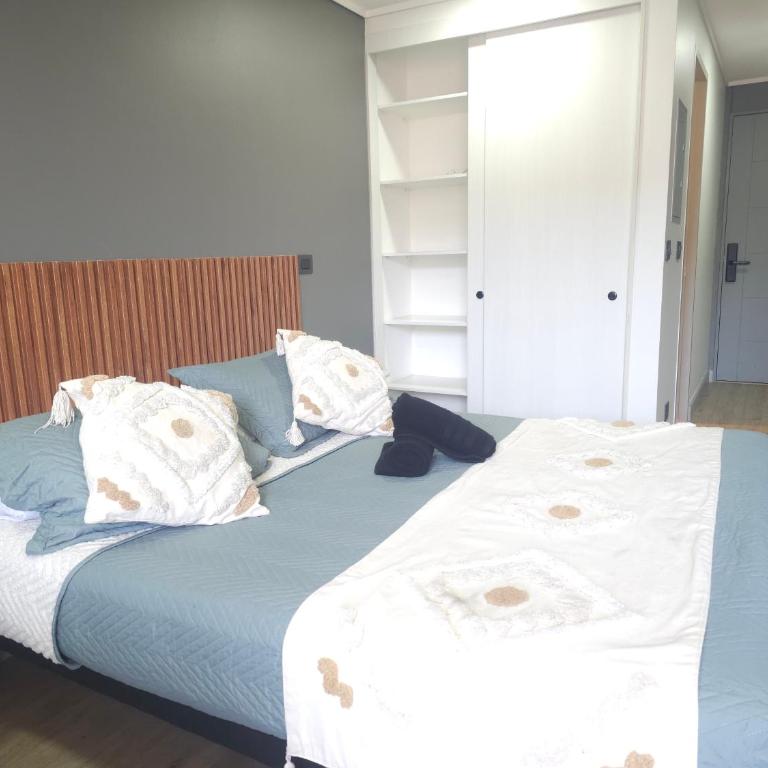 Depto Santiago centro, a metros del museo La Moneda, Plaza de Armas con Piscina, aire acondicionado y terraza, Facturable - One-Bedroom Apartment - 4