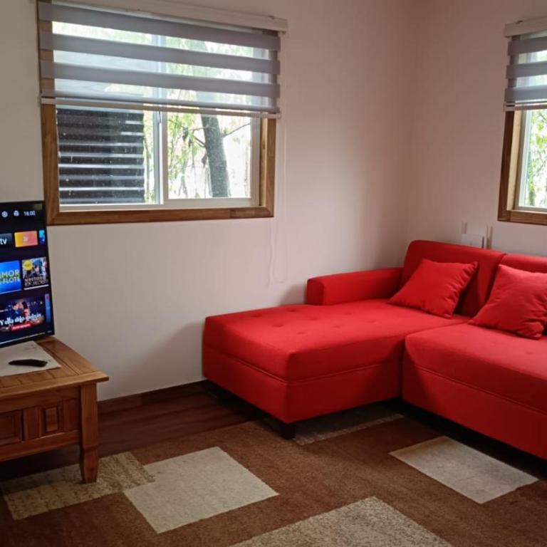 Kabañas Bosque De Alamos - Two-Bedroom House - 6