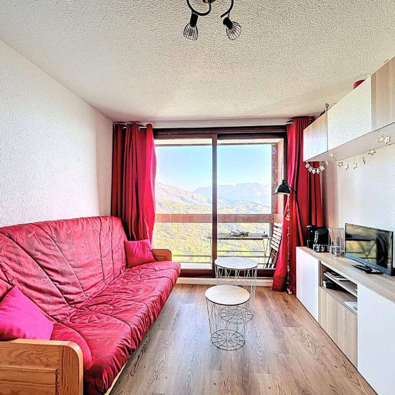 Studio rénové skis aux pieds, balcon vue montagne, wifi gratuit, 4 pers - Studio - 6
