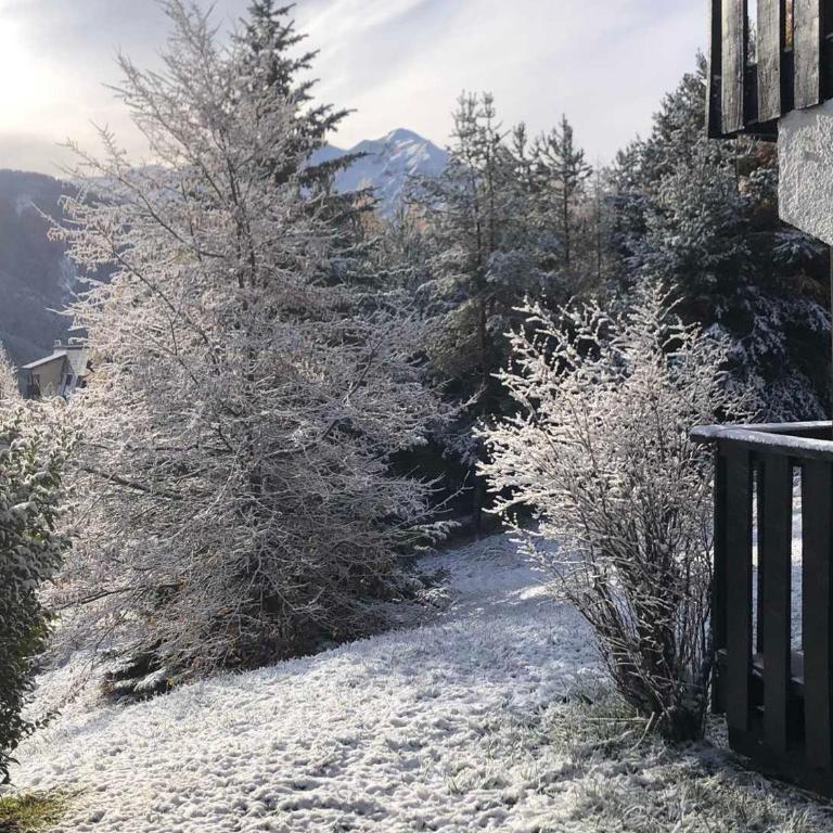 Charmant appartement rénové à Pra-Loup 1500, balcon vue montagne, 4 pers - Studio - 4