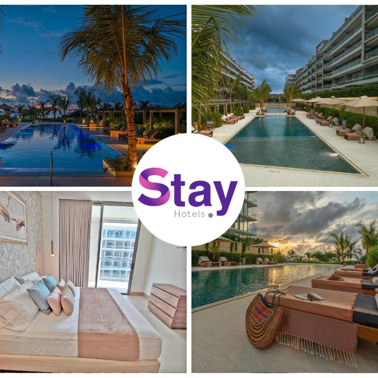 Apart Suítes Stay Morros EOS - Acceso directo a la playa - Two-Bedroom Apartment with Balcony and Sea View - 1