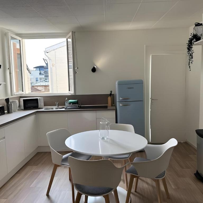 Appartement à Reims - Wi-Fi & Netflix - Apartamento de 1 dormitorio - 4