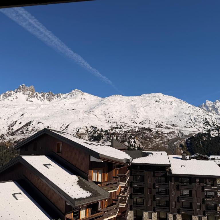 Méribel Mottaret F2 - 2 pièces - Pied des pistes avec vue - Parking - Appartement 2 Chambres - 17