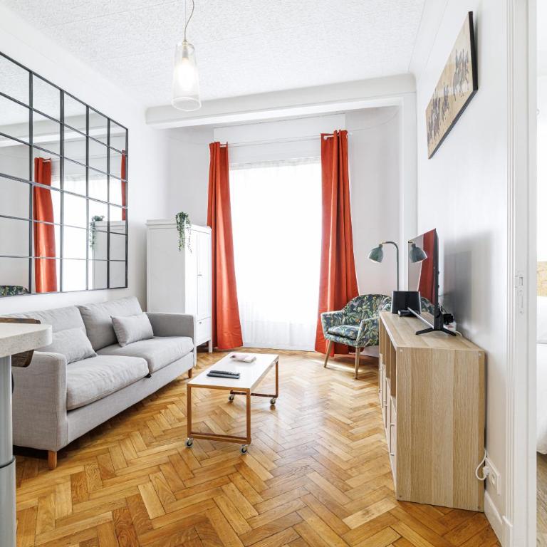 Centre Nice - 10 min plage - 5 min des transports en commun - Appartement 1 Chambre - 29